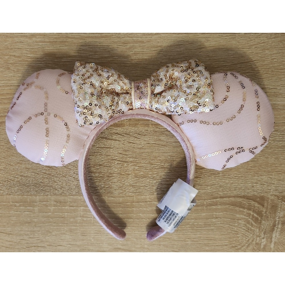 Disney Parks Best Day Ever Tangled Pink Minnie Ears Headband With Tag